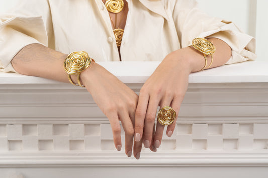 Bracelete Rosa de Ferro